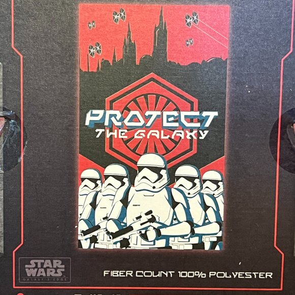 NWT Disney Star Wars First Order Flag Protect The Galaxy full size - Picture 5 of 6